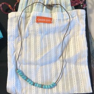 Chan Luu Turquoise Beaded Necklace